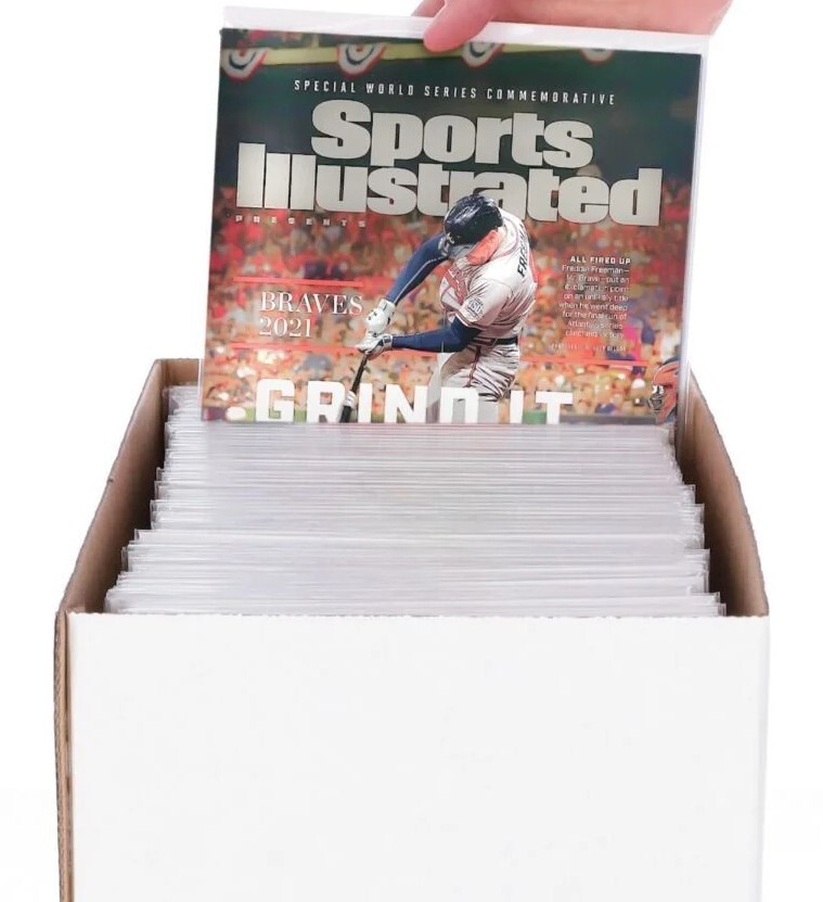 (1x) BCW Magazine Storage Box- Corrugated Cardboard Storage Box