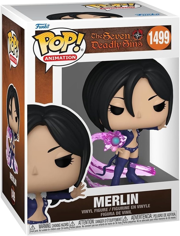 Funko Pop Seven Deadly Sins: Merlin Figure w/ Protector