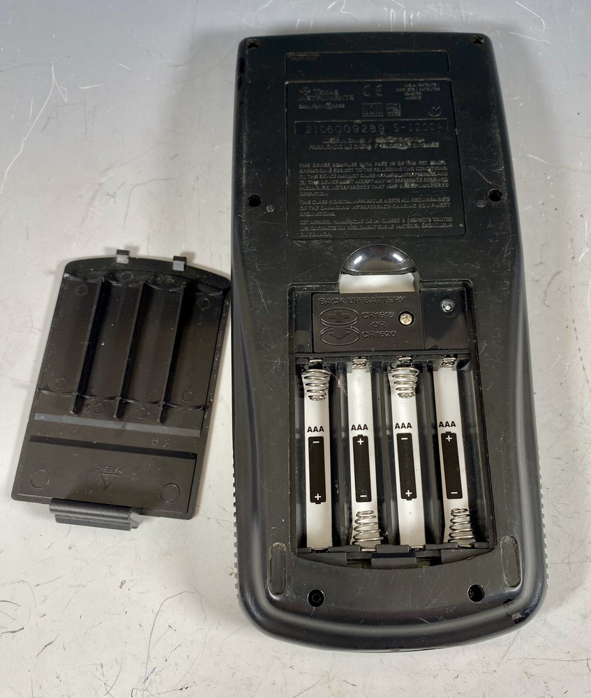 Texas Instruments TI-83 Plus Graphing Calculator Black No Cover TESTED!