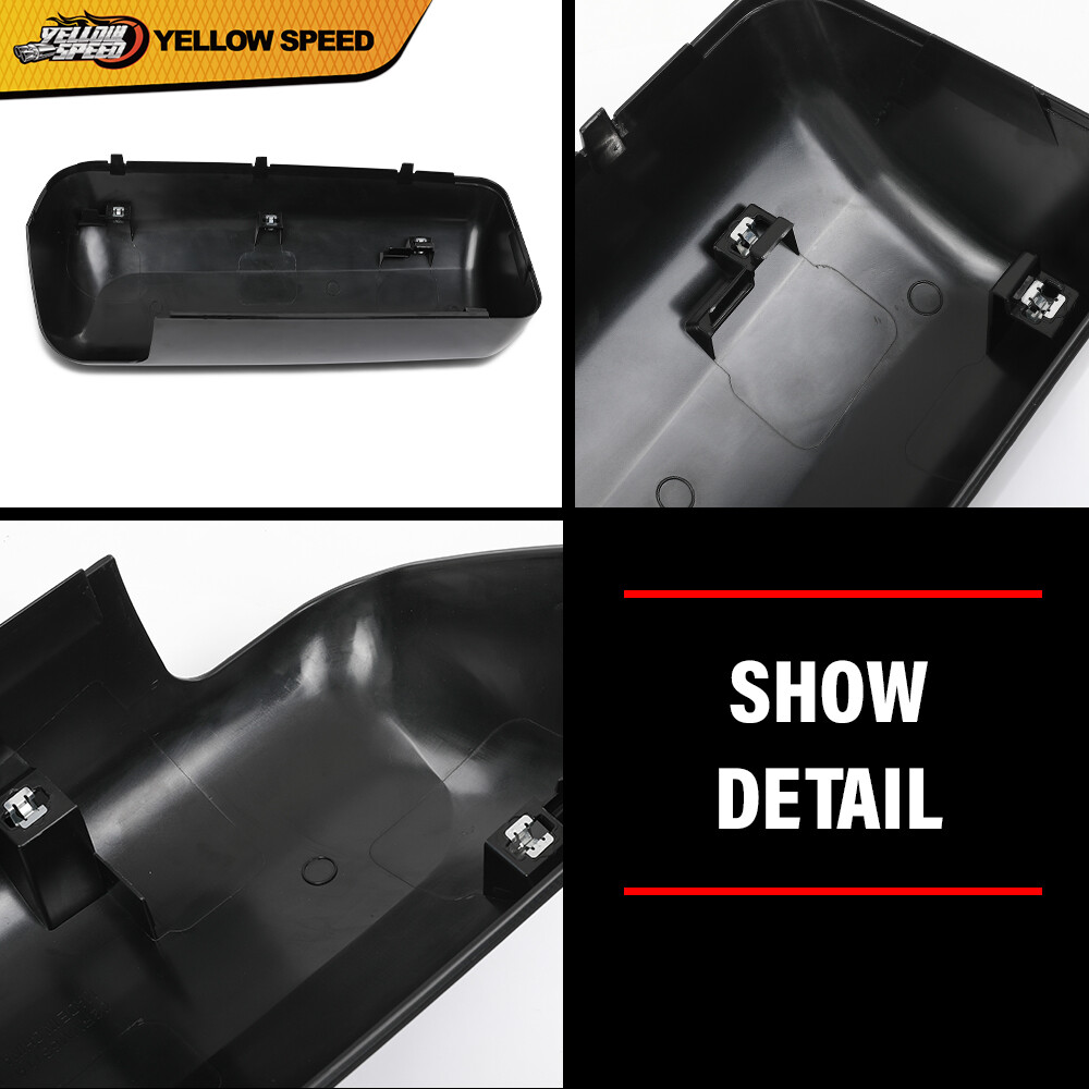 Fit For Peterbilt 579 Replacement Door Mirror Covers Black Driver&Passenger Side