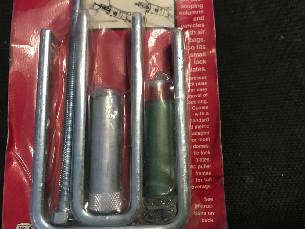 Lisle Tools Steering Wheel Lock Plate Tool Kit 57340