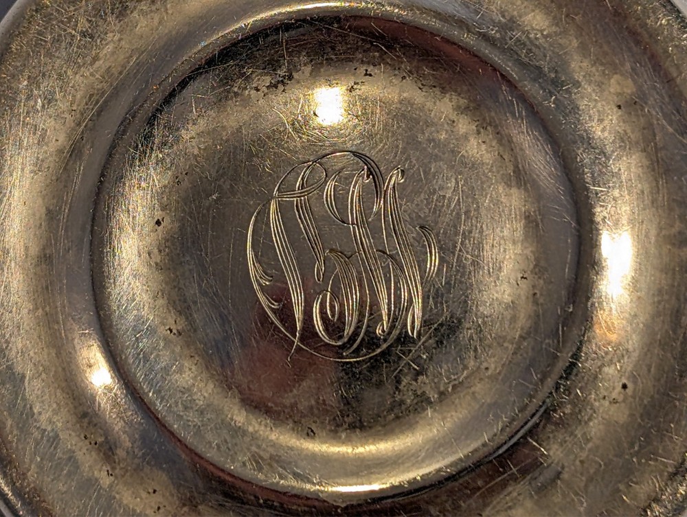 Gorham Sterling Silver box, monogrammed