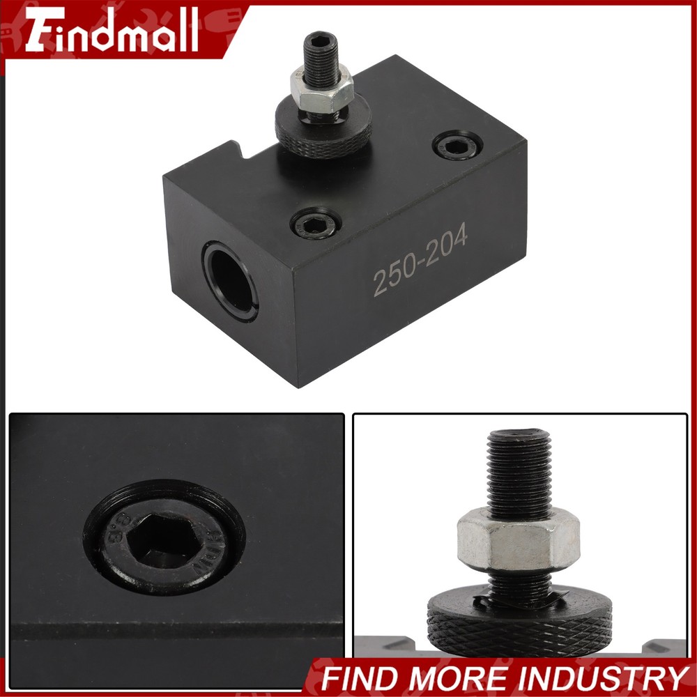 Findmall BXA Tool Post Set 250-200 Complete Quick Change System for Lathes