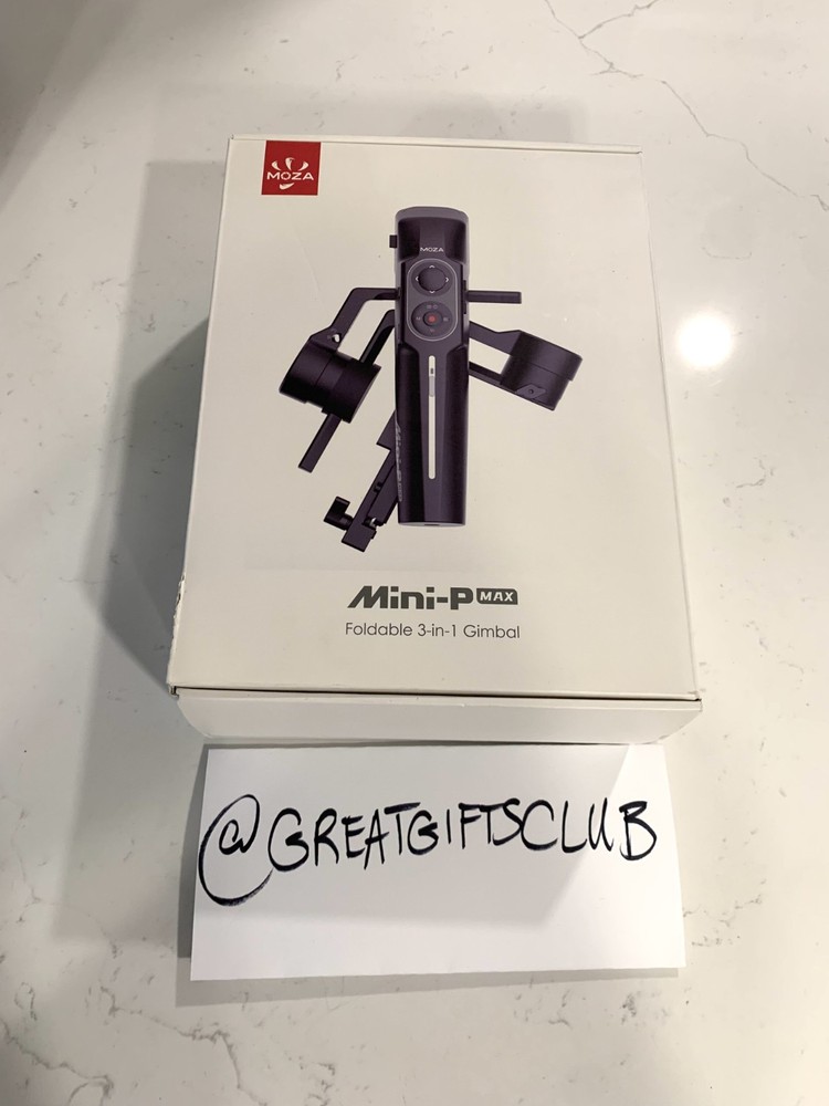 Moza Mini-P Max Gimbal Stabilizer Camera & Smartphone Holder USB Complete w/Box