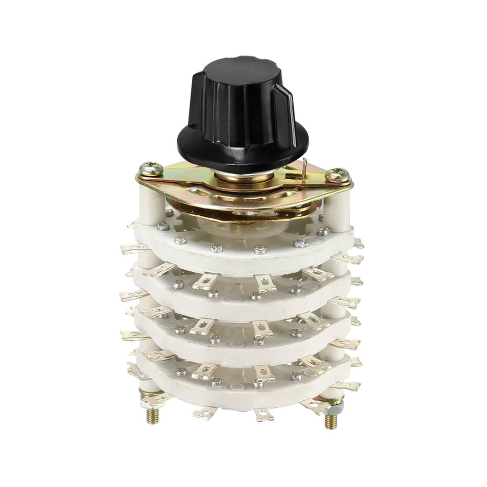 Band Rotary Switch 4P11T 4 Pole 11 Position Selectable 4 Deck