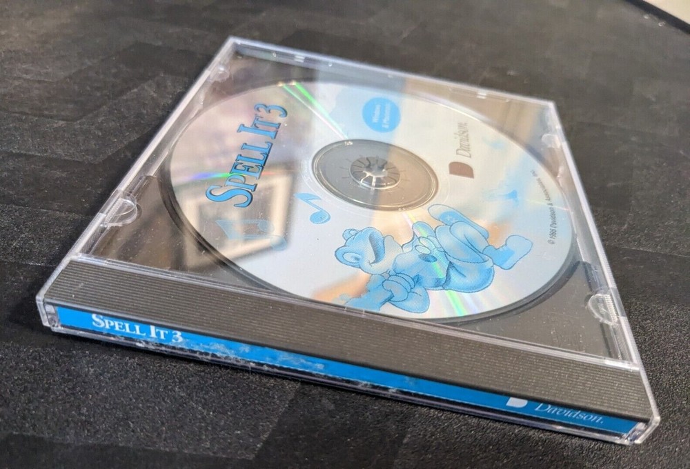 Spell It 3 CD-ROM Spelling video game for Mac and windows by Davidson 1995