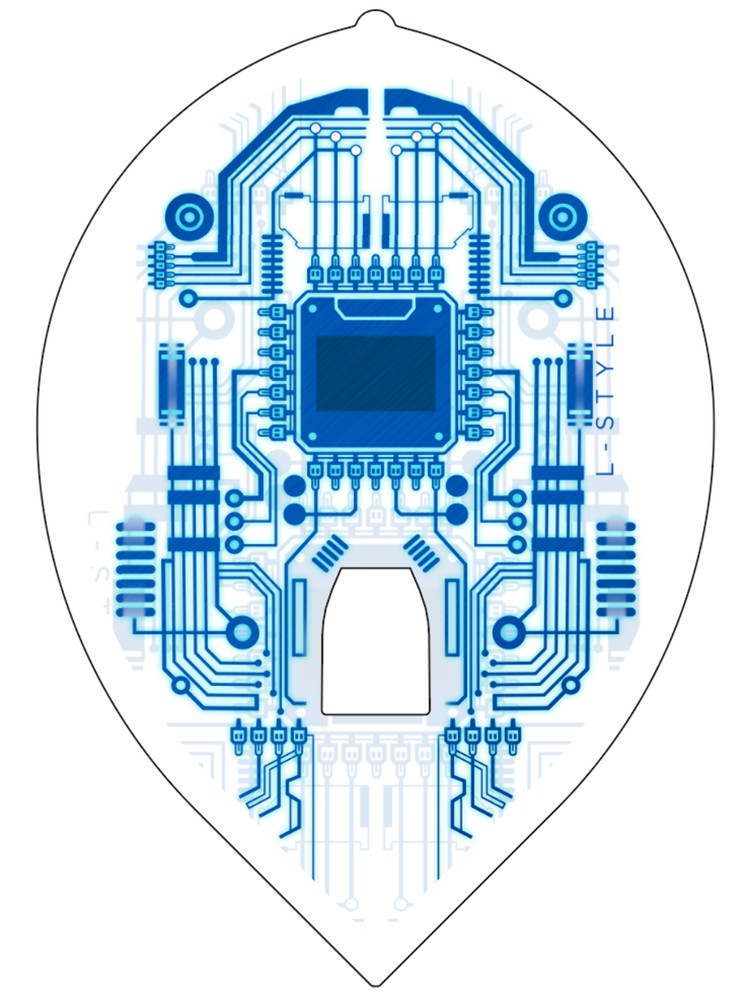 L-style L2Pro Robbie Phillips "The Robot" Flights - White