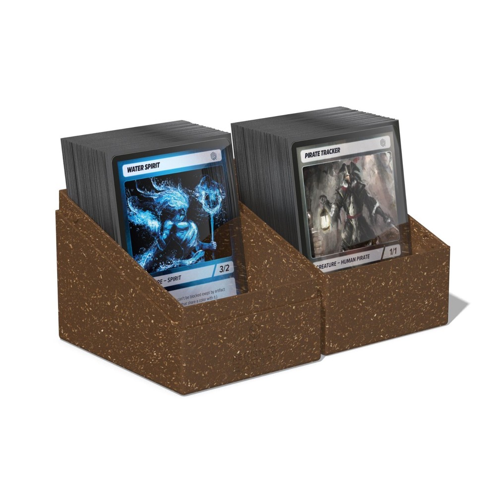 Ultimate Guard 133+ Boulder Return To Earth Brown Deck Box Card Commander EDH