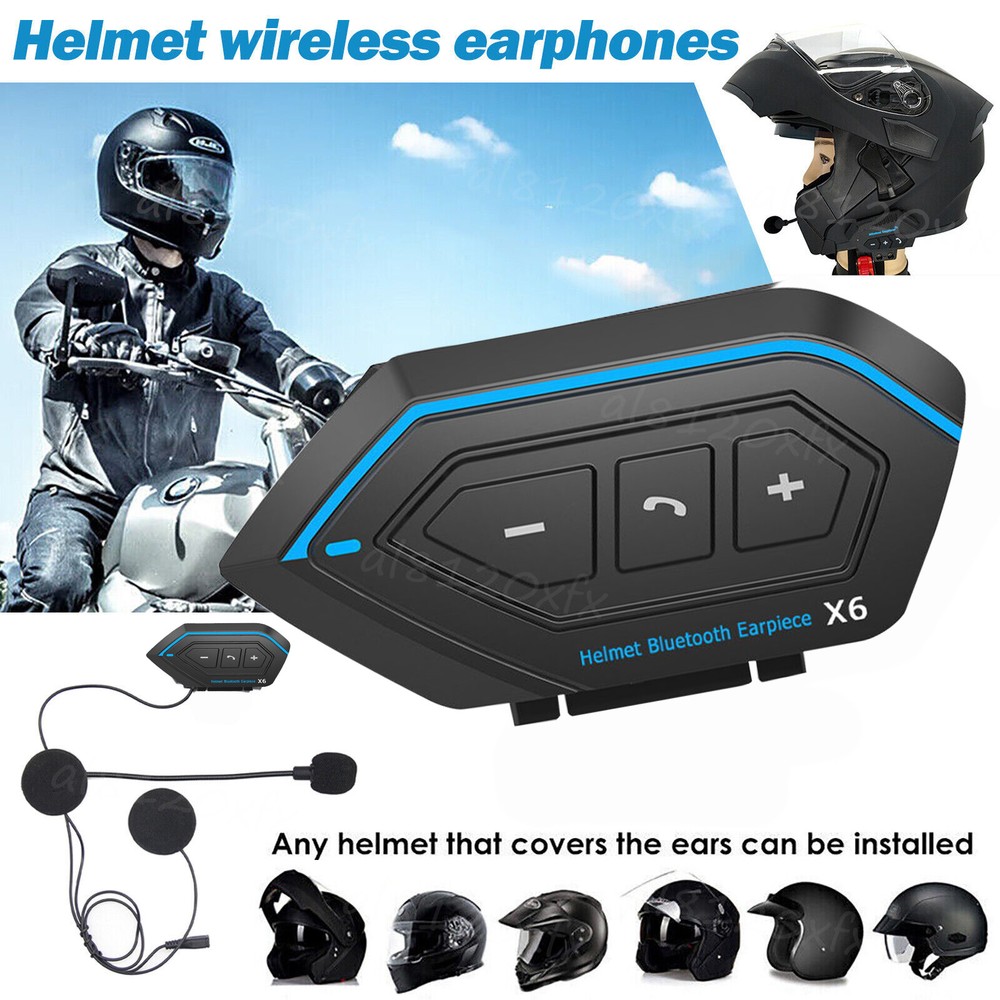 Motorcycle Helmet Headset Wireless Bluetooth Headphone Speaker Automatic Answer