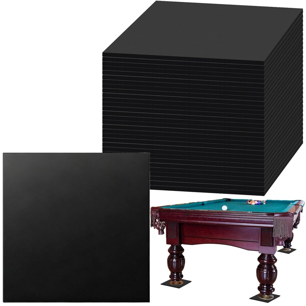 30 Billiard Table Leg Shims  3" Rubber Leveling Kit for Pool Tables