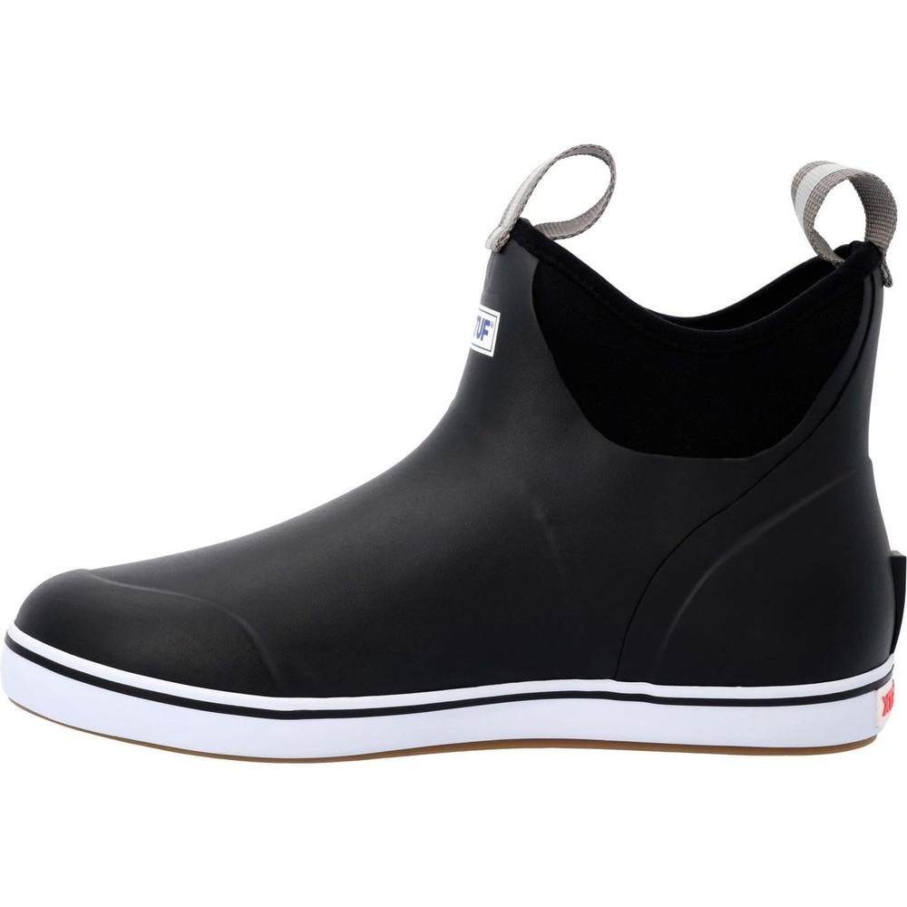 Xtratuf Men's 6 Inch Ankle Deck Boot, Black, Size 11