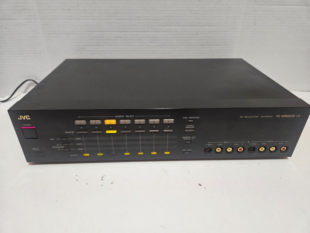 JVC Model JX-S900 AV Selector Switch – High-End Component, Tested & Working