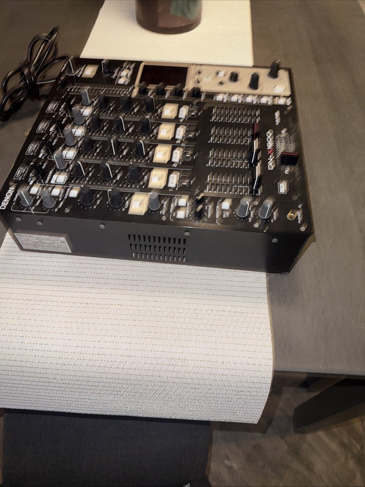 Denon DN-X1600 Four Channel Digital Effects DJ Mixing Console - READ DESCRIPTION