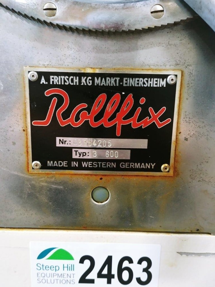 Rollfix 600 Dough Sheeter