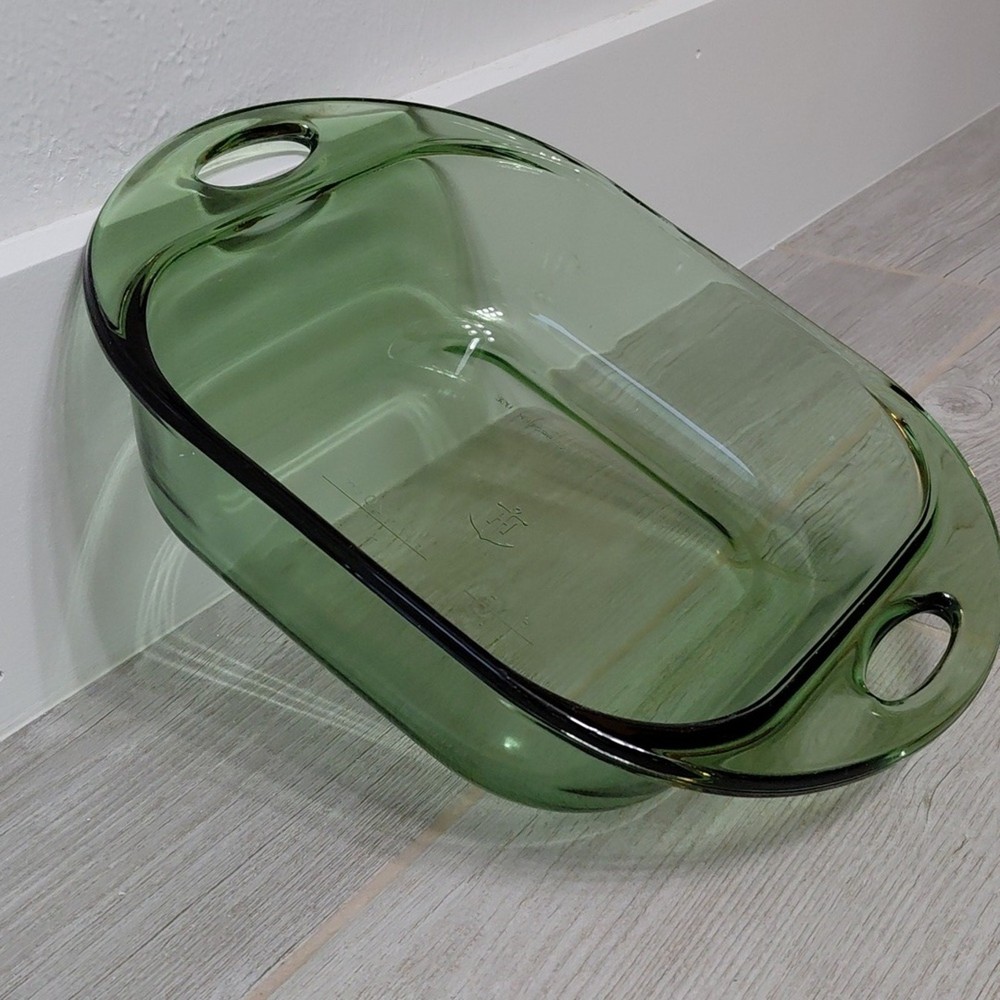Anchor Hocking Green 2 Quart Baking Dish 8X8 Square Ovenware