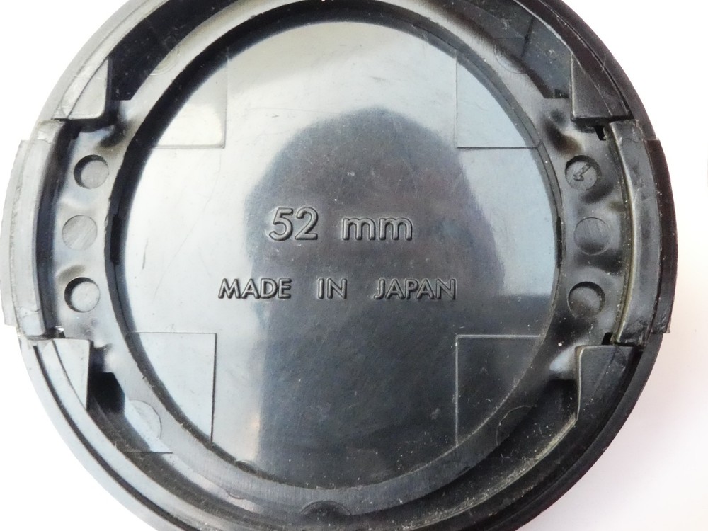 Sigma brand 52mm Front Lens cap plastic snap on type