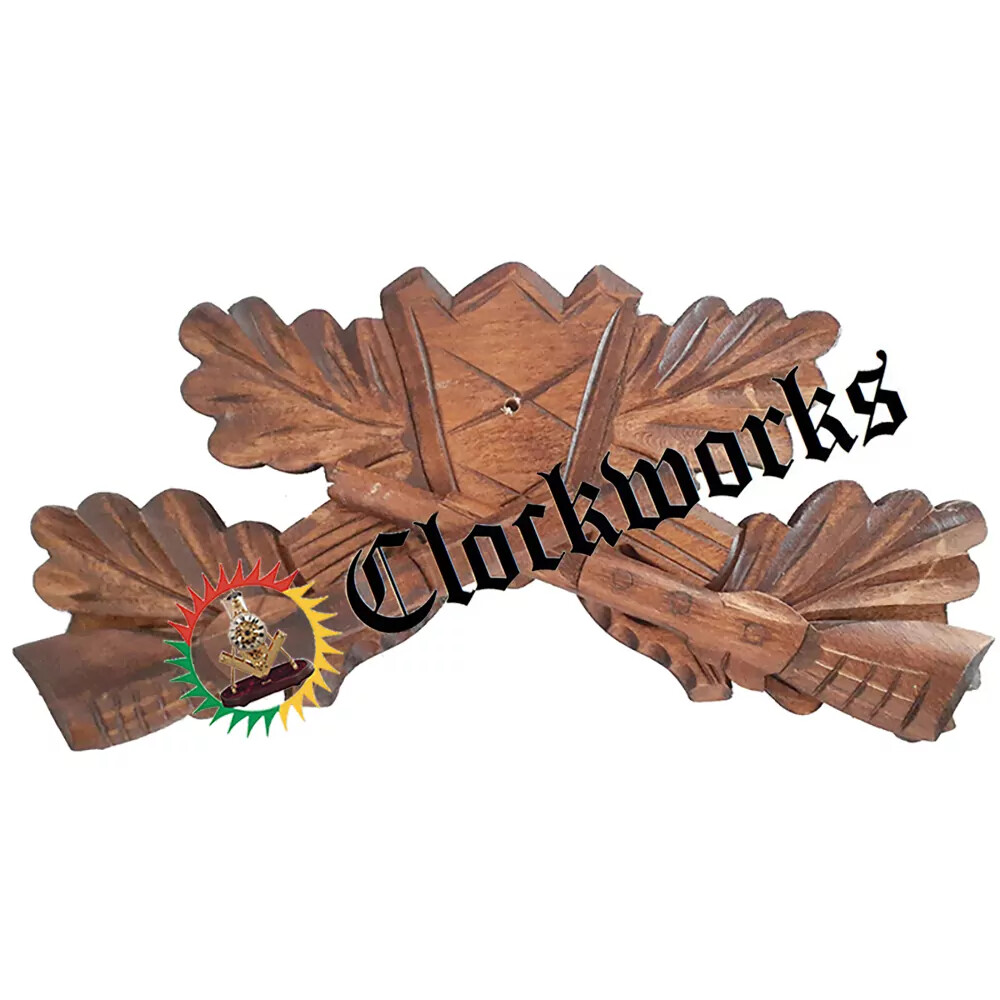 Hand Carved Cuckoo Clock Top