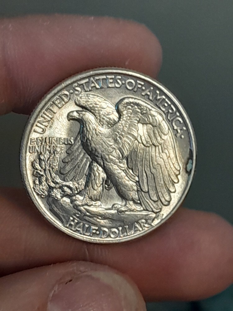 1944 Walking Liberty Half Dollar BU #2