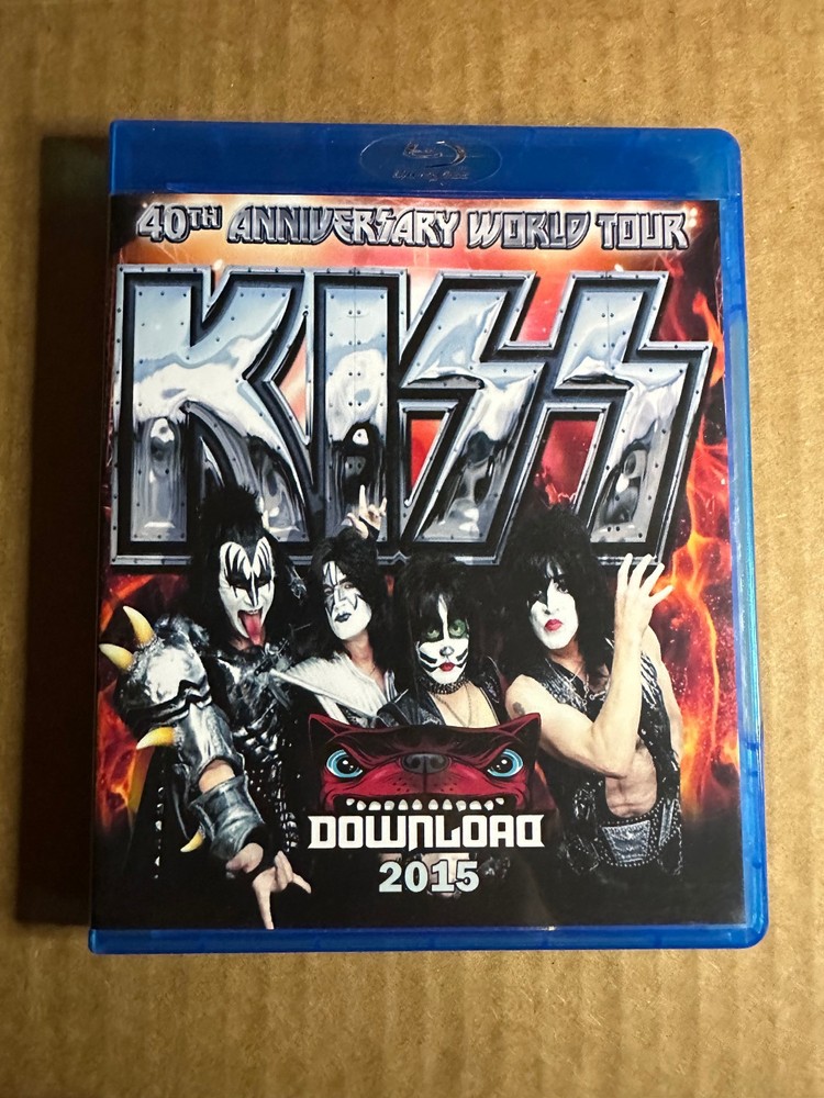 Kiss - Live at Donnington 2015 Blu-ray Gene Simmons Paul Stanley Tommy Thayer