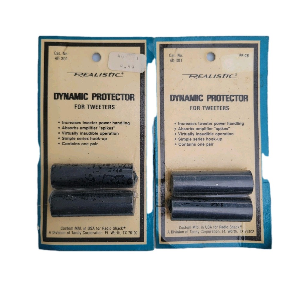 Realistic Dynamic Protector For Tweeters Cat. No. 40-301