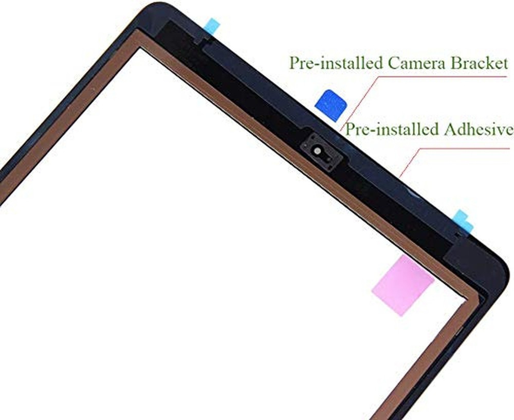 Black Screen Replacement Compatible for iPad 7 7th Gen 2019 / iPad 8 8th Gen ...