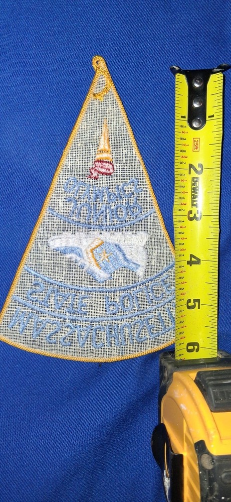 Massachusetts state police patch junior Olympics patch.