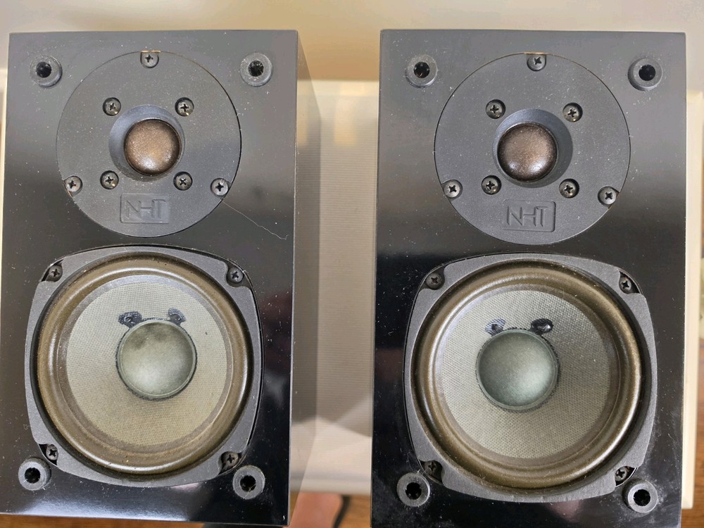 Vintage NHT SuperZero Bookshelf Speakers (Matched Pair)