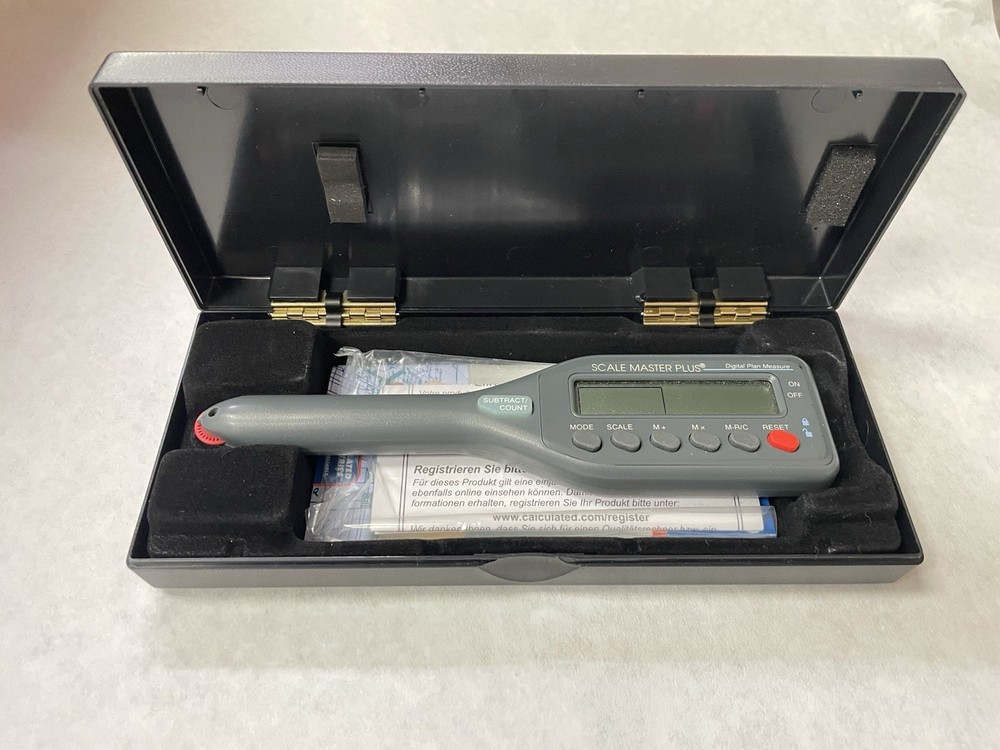 Calculated Industries Scale Master Plus 3391 Digital Plan Measure Device