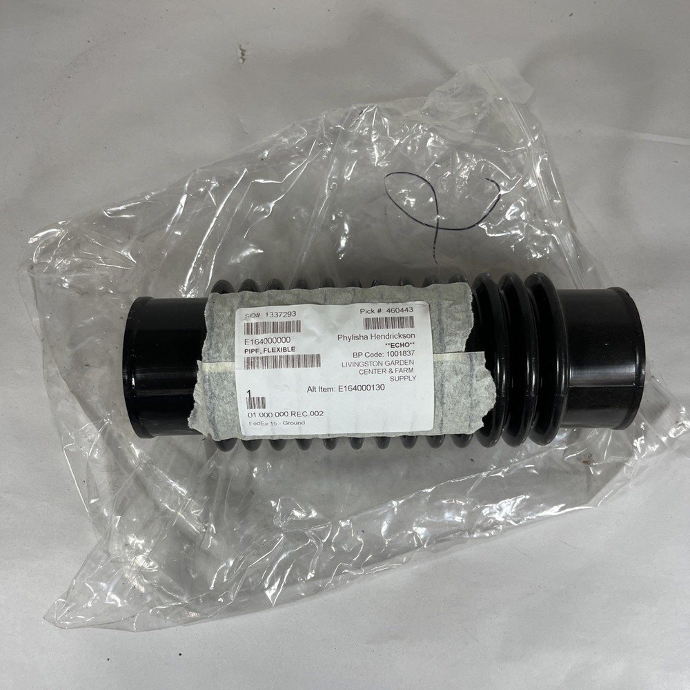 Genuine Echo Leaf Blower Flex Pipe OEM Part # E164000000 - Free Shipping, NIP