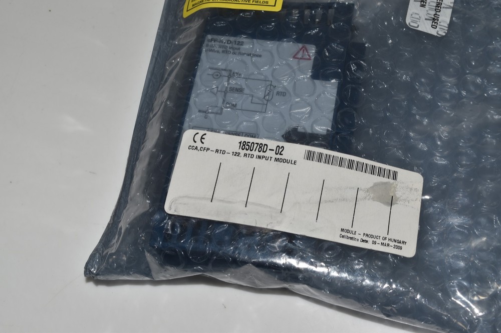 NATIONAL INSTRUMENTS CFP-RTD-122 RTD TEMPERATURE MODULE - NEW? (VSP59)
