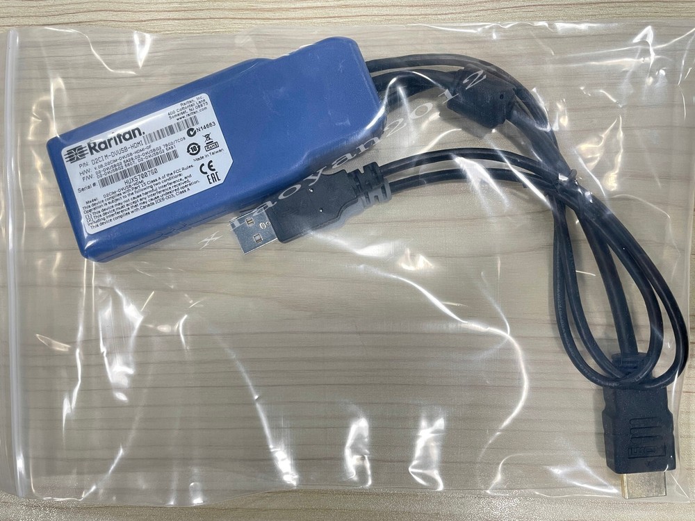 Raritan KX II D2CIM-DVUSB-HDMI Interface Module KVM module cable