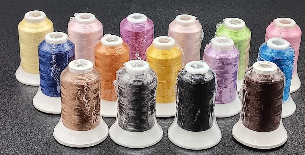 15 Spools Machine Embroidery Thread~Polyester 550 yards~New in Package