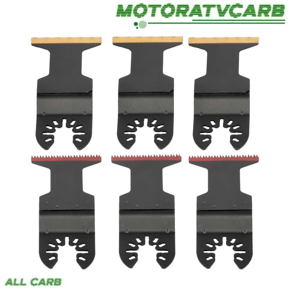 ALL-CARB 35PCS Multitool Blades Titanium Oscillating Tool Quick Saw Blades