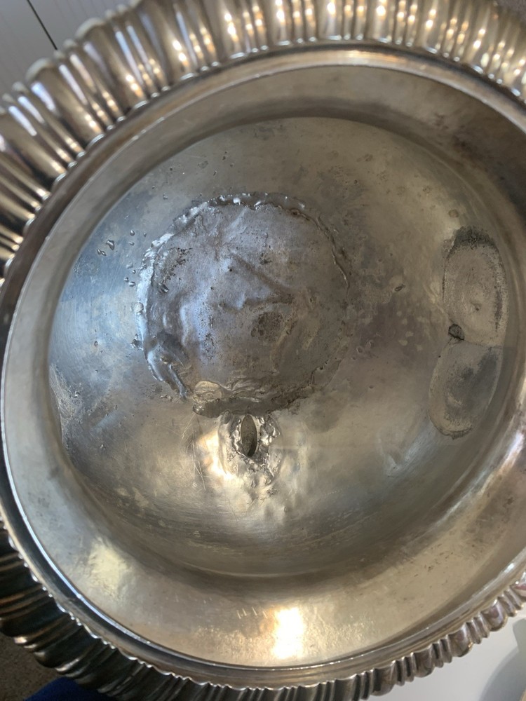 Antique 19th Century Regency Samovar, Old Sheffield Plate Tea Urn -Missing base