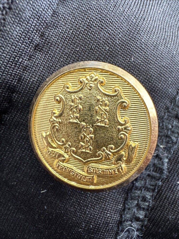 1880-90s - Connecticut State Seal Uniform Button