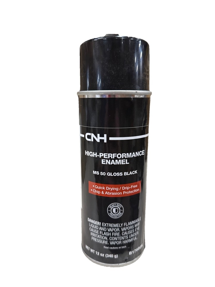 CNH - High-Performance Enamel - MS 50 Gloss Black Paint - 12oz - 6 Pack
