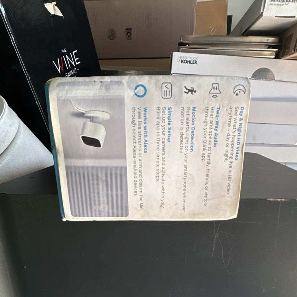 Blink Mini Indoor HD Security Camera 2-Pack, Wi-Fi, Alexa, Motion Detection