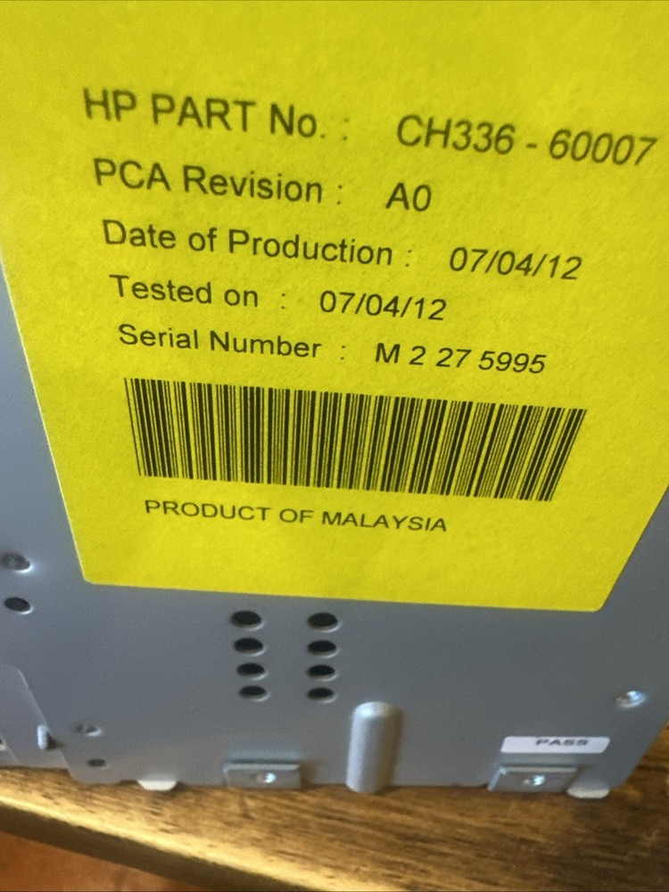 CH336-600007 Used Electronic Control Board For Hp Designjet 500