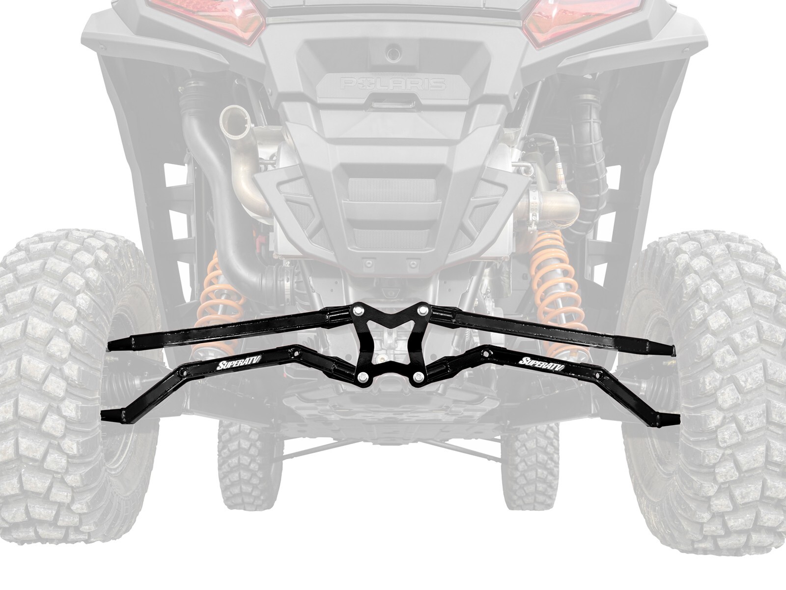 SuperATV High Clearance Boxed Radius Arms for Polaris RZR XP/See Fitment