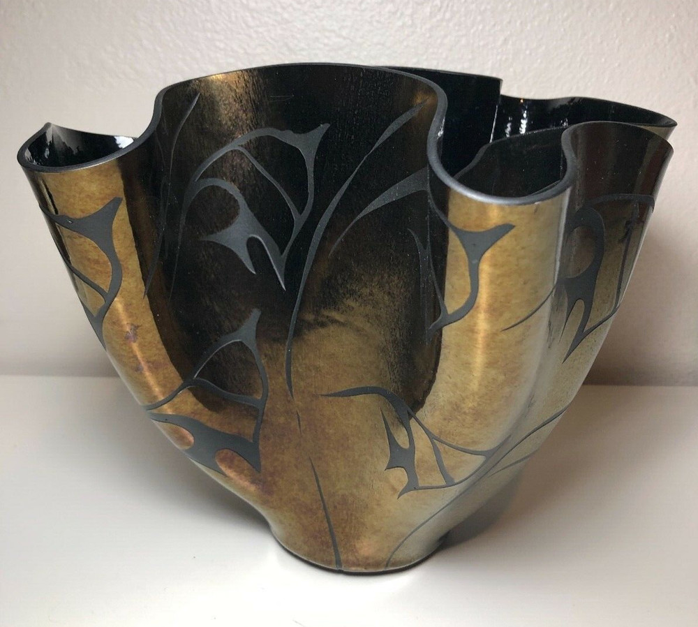 vitreous designs canada handkerchief vase