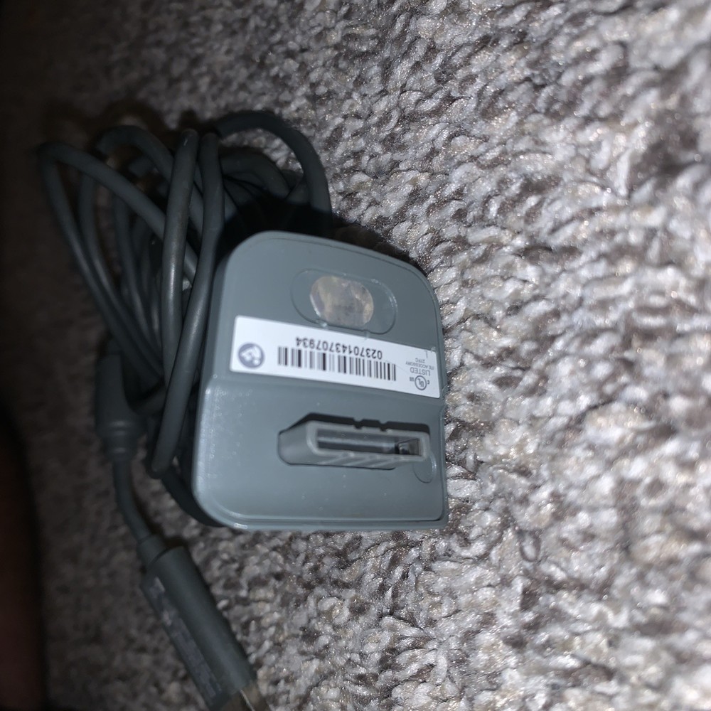 Xbox 360 Play And Charge Kit Controller USB Charging Cable Plug OEM Dongle