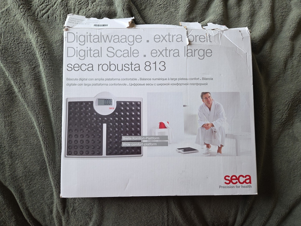 Seca 813 Robusta High Load-Bearing Capacity Electronic Flat Scale