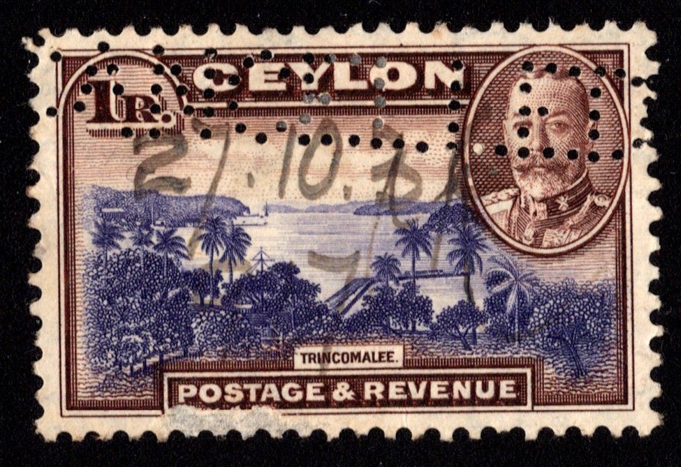Ceylon Scott 274 Used.
