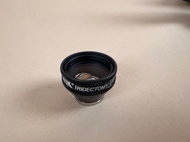 Volk Iridectomy Lens with Case & Box