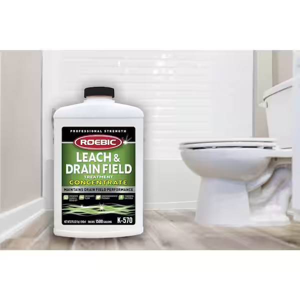 Long Lasting Clogged Leach and Drain Field Concetrated Formula Safe Easy to Use