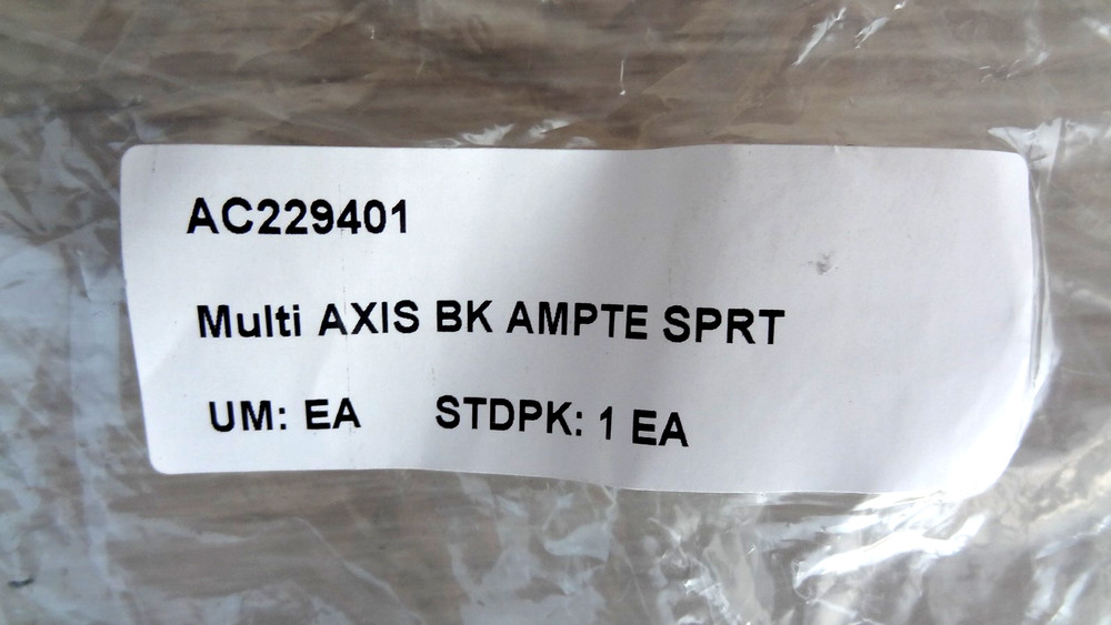 Wheelchair BK Amputee Support Multi Axis AC229401 ~ Black