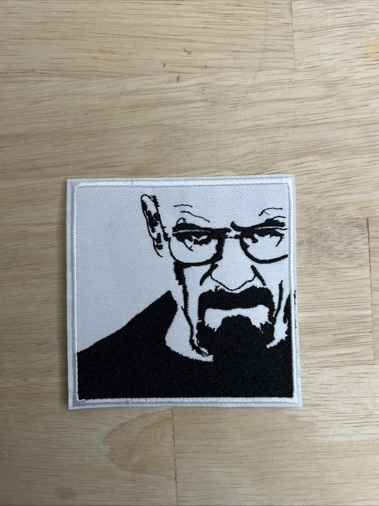 Breaking Bad Walter White Embroidered Iron On Patch