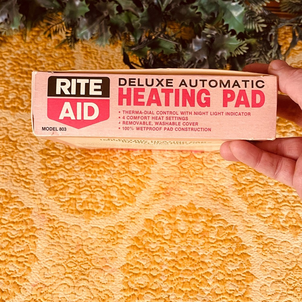 Vintage Rite Aid Deluxe Automatic Heating Pad