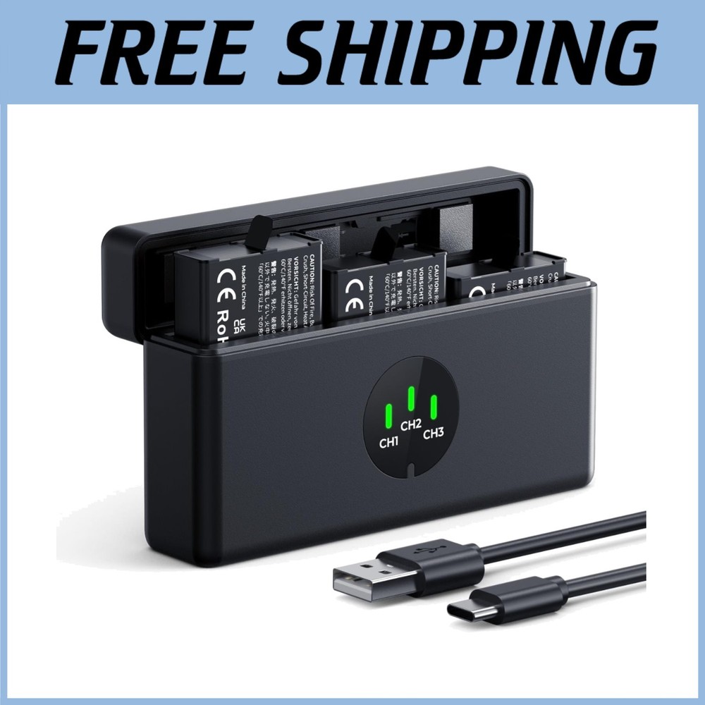 DJI Osmo Action 5 Pro Battery Kit - 3 Batteries=