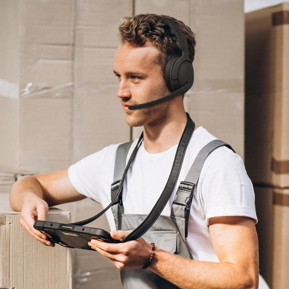 Nokia Comm Band Pro Wireless Headset ANC Boom Mic Bluetooth Multipoint